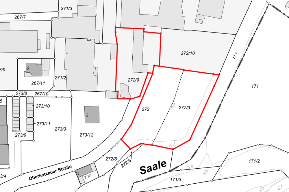 6.618 qm Gewerbegrundstück -  bestehenden Gewerbestandort in Hof mit Bestandsgebäude -   § 34 BauGB &ndash; Foto 2