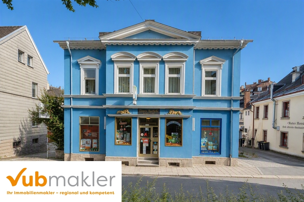Löwen-Apotheke, Innenstadt, Geschäftshaus mit Praxis, Stellplätze und Garagen + Potential!