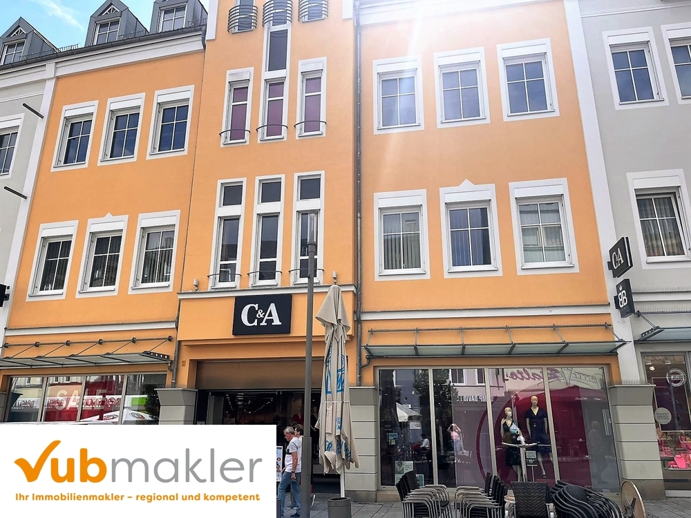 Die Altstadt in Hof im Blick - Büro und Lagerflächen mitten in der Stadt