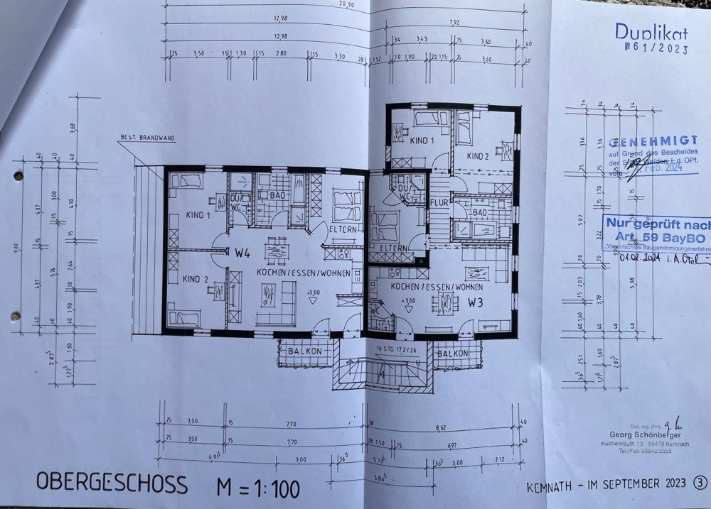 Weiden/Nähe : Vierseithof mit genehmigtem Sanierungskonzept (6 WE) BodenRichtwert 250€ &ndash; Foto 14