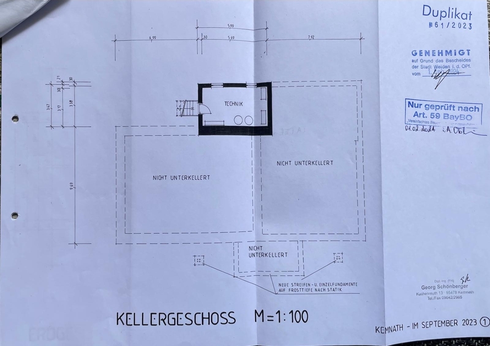 Weiden/Nähe : Vierseithof mit genehmigtem Sanierungskonzept (6 WE) BodenRichtwert 250€ &ndash; Foto 16